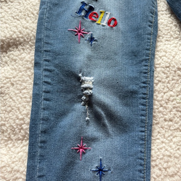 Sister fashion hello kitty blue denim jeans - Picture 5 of 13